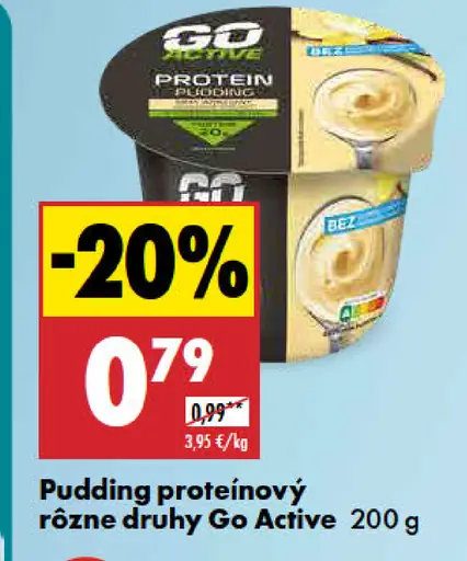 Puding proteínový Go Active