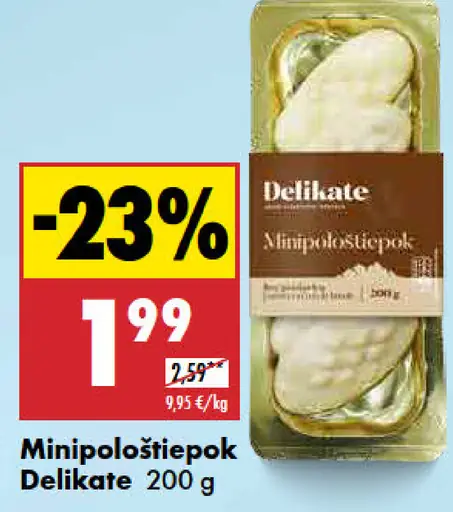 Delikate Minipolooštiepok