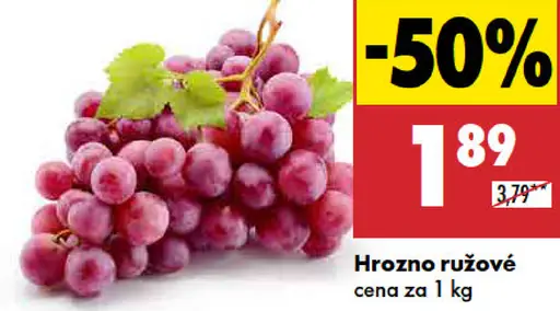 Hrozno ružové