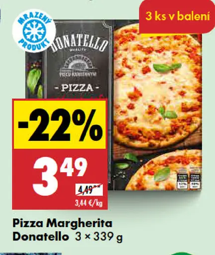 Donatello Pizza Margherita