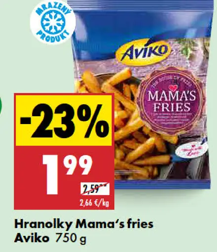 Aviko Hranolky Mama’s fries
