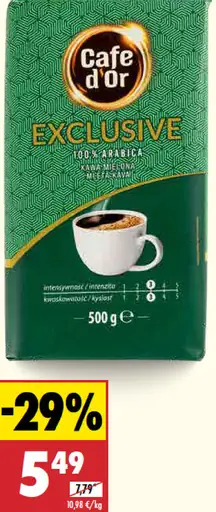 Cafe d’Or káva mletá Exclusive