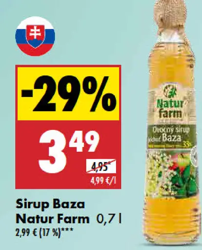 Natur farm Sirup baza