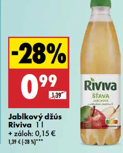 Riviva Jablkový džús