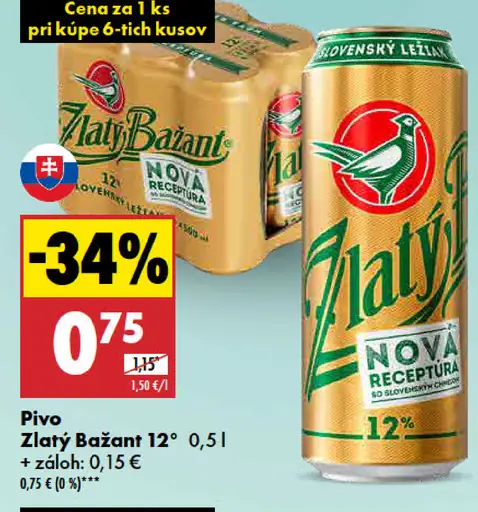 Zlatý Bažant 12°