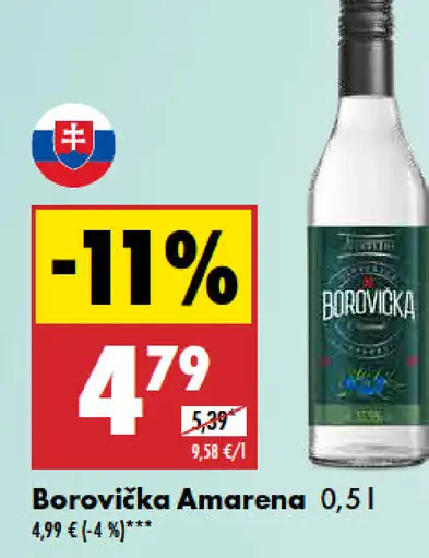 Borovička Amarena