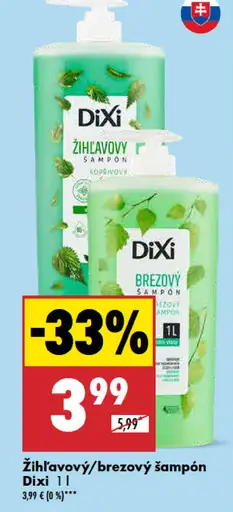 Dixi Žihľavový šampón