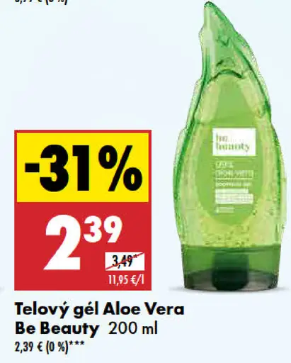 Telový gél Aloe Vera Be Beauty