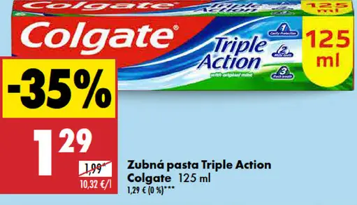 Colgate Zubná pasta Triple Action