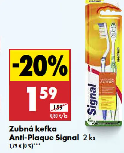 Signal Zubná kefka Anti-Plaque