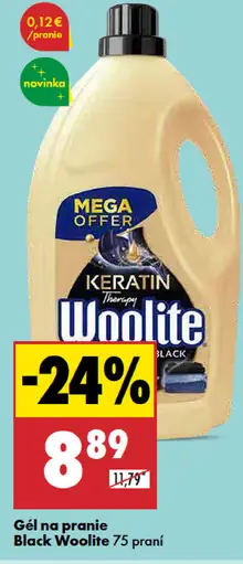 Woolite Gél na pranie Black