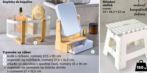 Doplnky do kúpeľne