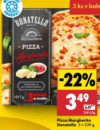 Donatello Pizza Margherita