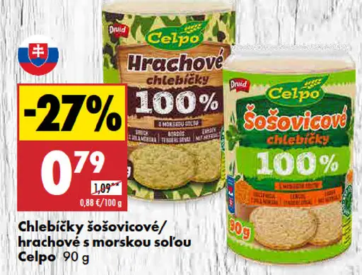 Chlebíčky s morskou soľou