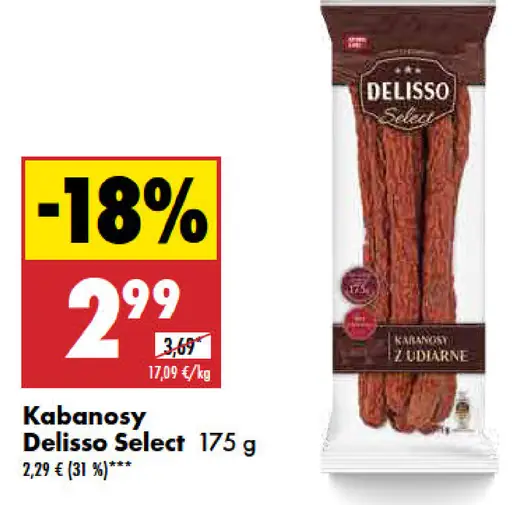 Delisso Select Kabanosy