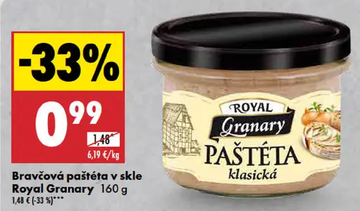 Royal Granary Bravčová paštéta