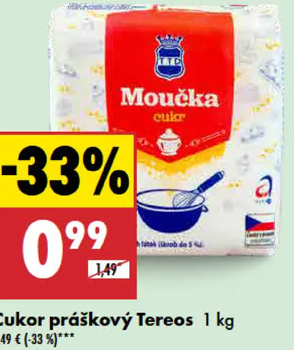 Tereos Cukor práškový