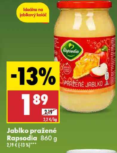 Rapsodia Jablko pražené