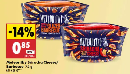 Meteority Sriracha Cheese
