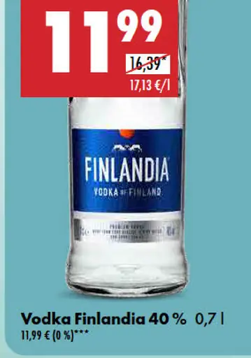 Vodka Finlandia
