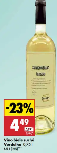 Verdelho Vino biele suché