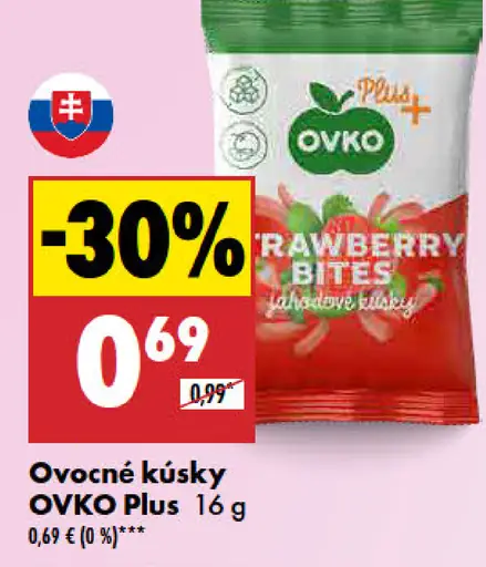 OVKO Ovocné kúsky
