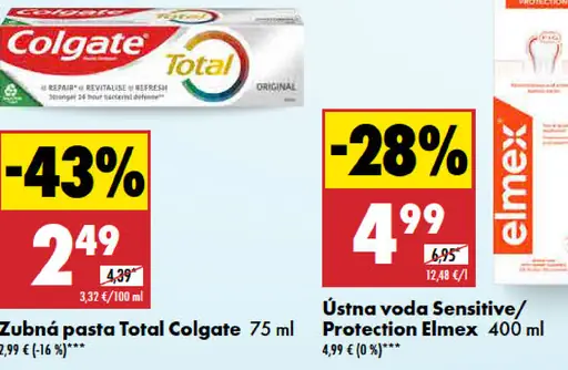 Colgate Zubná pasta Total