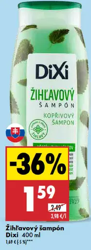 Dixi Žihľavový šampón