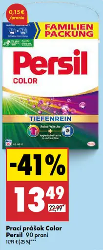 Prací prášok Color Persil