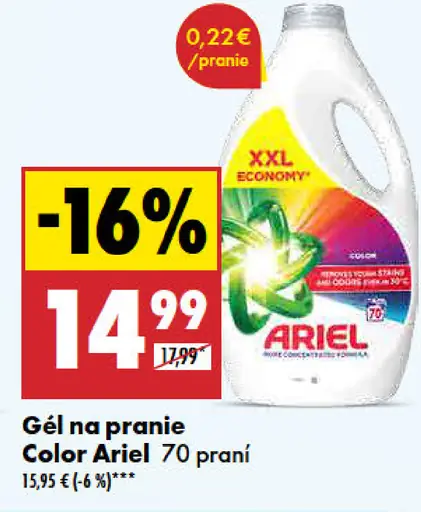 Ariel Gél na pranie color