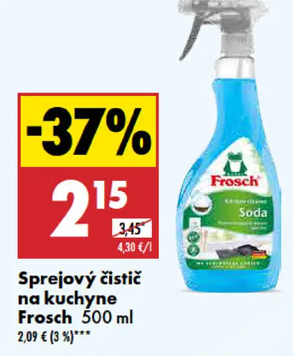 Frosch Sprejový čistič na kuchyne