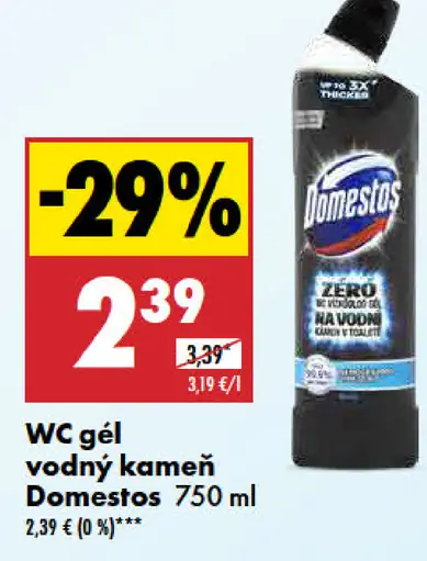 Domestos WC gél voňavý kameň