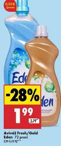 Eden Aviváž Fresh/Gold