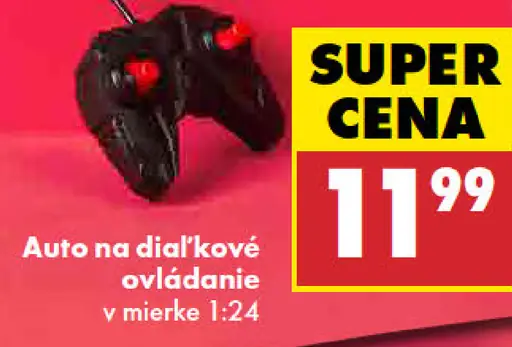 Pretekárske auto na diaľkové ovládanie