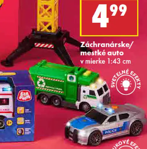 Záchranárske/mestské auto