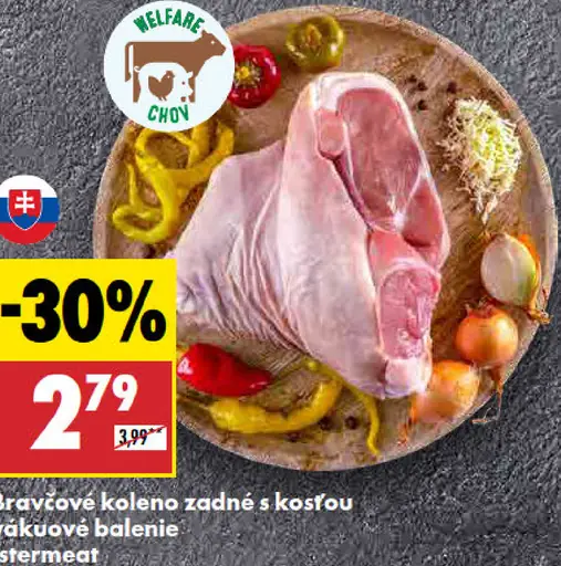 Istermeat Bravčové koleno zadné s kosťou