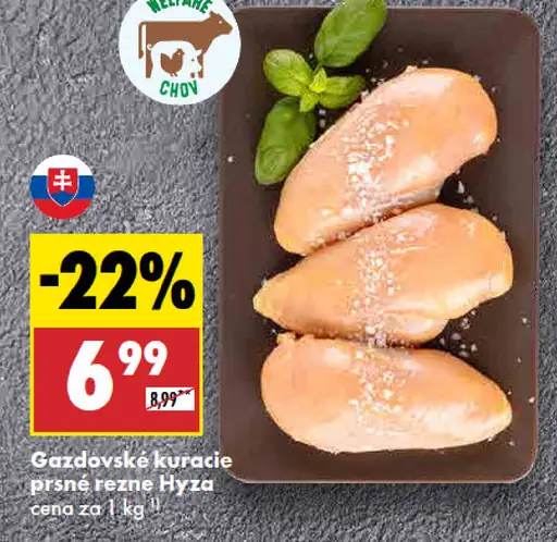 Hyza Gazdovské kuracie prsia rezne