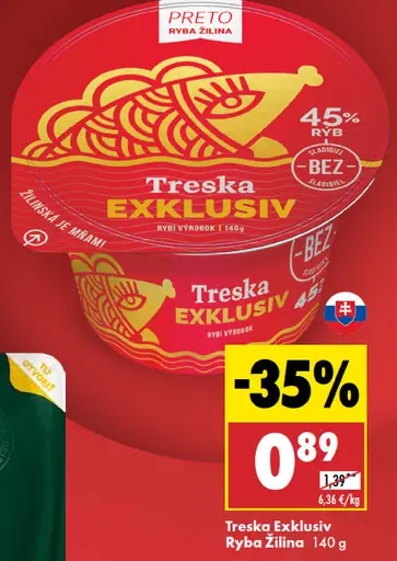 Treska Exklusiv Ryba Žilina