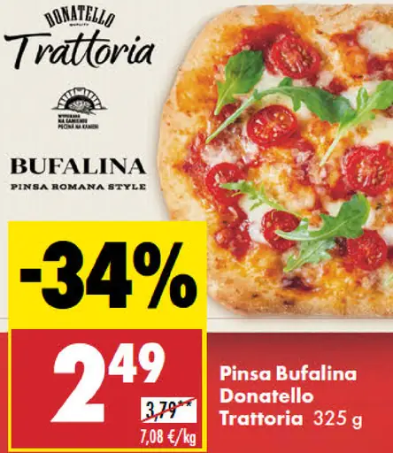 Donatello Trattoria Pinsa Bufalina