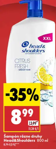Head & Shoulders Citrus Fresh Classic Clean