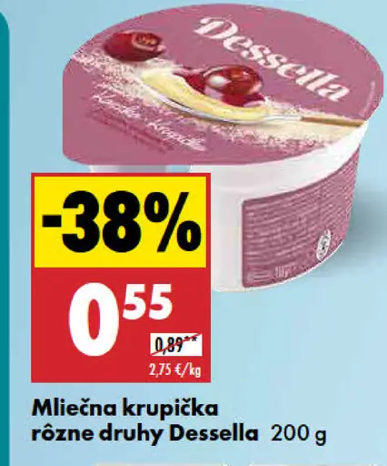 Dessella Mliečna krupička