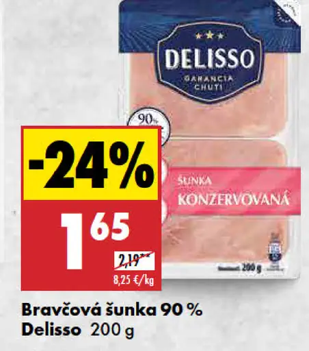 Delisso šunka konzervovaná