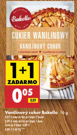 Bakello Vanilínový cukor