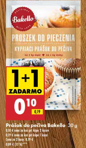 Bakello Prášok do pečiva