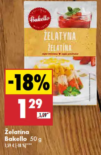 Bakello Želatína