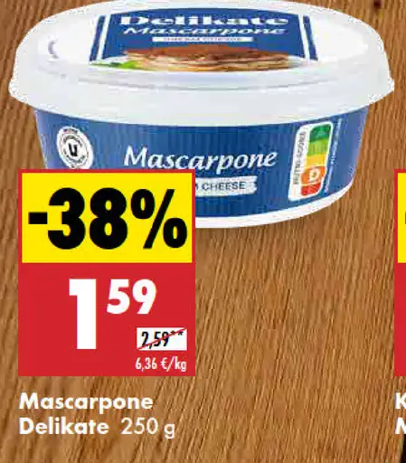 Delikate Mascarpone
