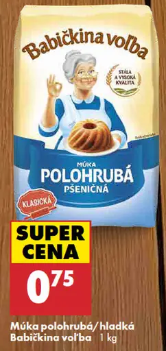 Babičkina voľba múka polohrubá