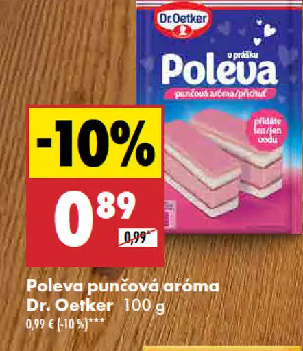 Dr. Oetker Poleva punčová aróma