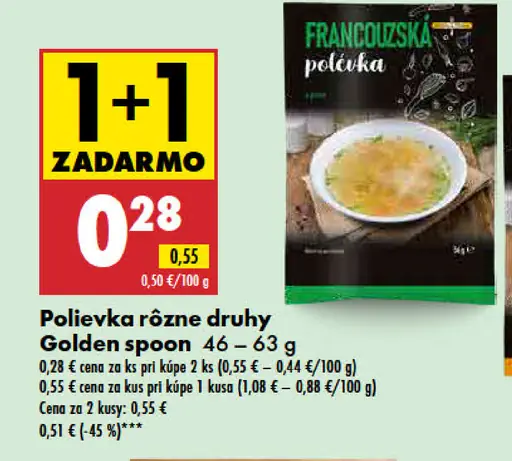 Golden Spoon polievka