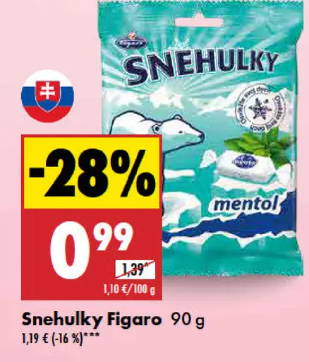 Snehulky Figaro